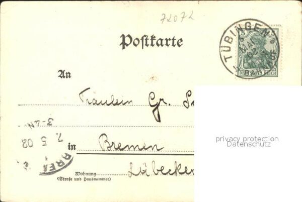 Tuebingen Hirschauersteg im Schee – Bild 2