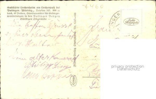 Balingen Gaststaette Lochenheim – Bild 2