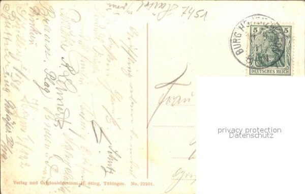 Hohenzollern Umgebung Stetten Hechingen Hausrer B. – Bild 2