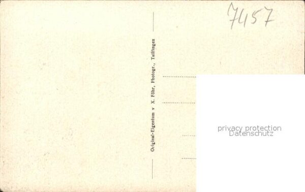Bisingen Burg Hohenzollern Kolonial- u. Manufakturwaren Mehl- u. Koblenhandlung – Bild 2
