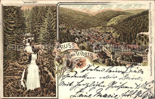 Triberg Schwarzwald Wasserfall