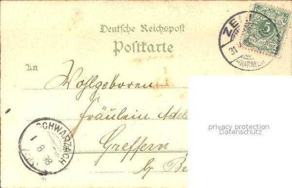 Zell Harmersbach Kapelle Tracht a.d. Umgegend Rathaus – Bild 2
