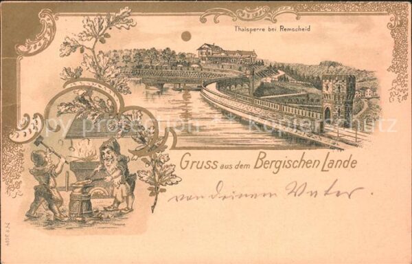 Bergisches Land Thalsperre bei Remscheid