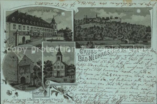 Bad Neuhaus Schlosshotel Bischofssaal Burg Kapelle Ruine Salzburg