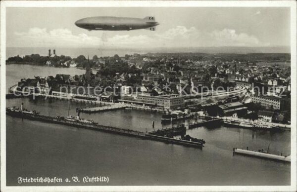 Friedrichshafen Bodensee Fliegeraufnahme NZ3
