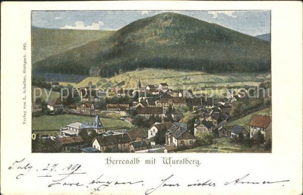Bad Herrenalb Wurstberg