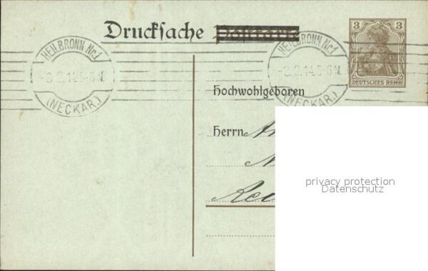 Heilbronn Neckar Wuerttembergischer Richterverein Einladung – Bild 2