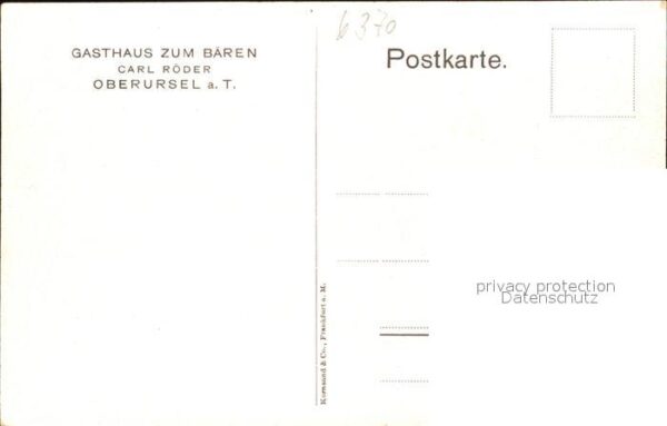 Oberursel Taunus Feldberg Gasthaus Baeren – Bild 2