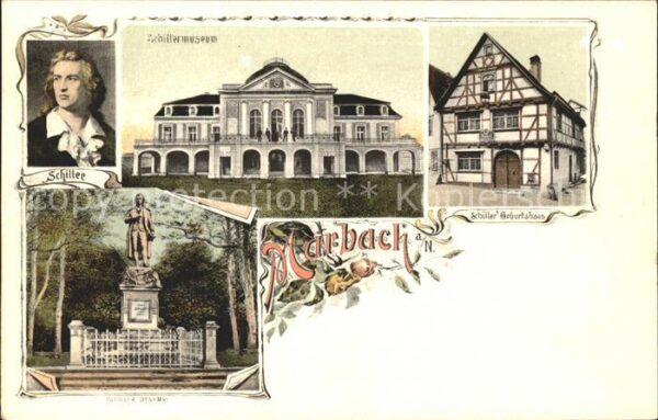 Marbach Neckar Schillermuseum Geburtshaus Denkmal