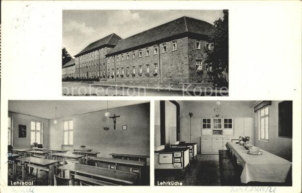 Wallduern Erzb. Kindreheim St. Kilian Lehrsaal Lehrkueche