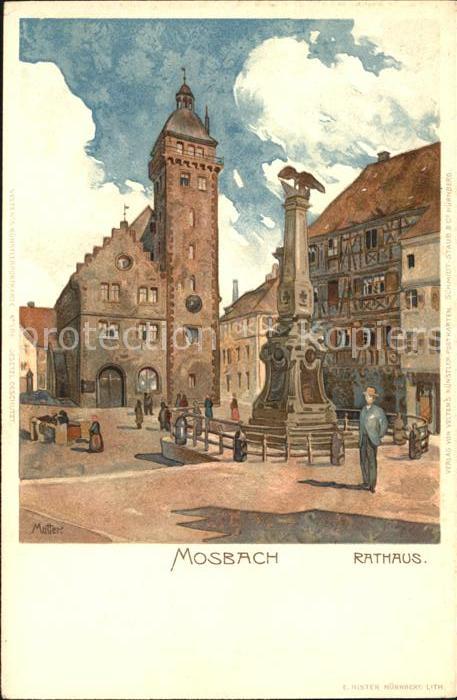 Mosbach Baden Rathaus