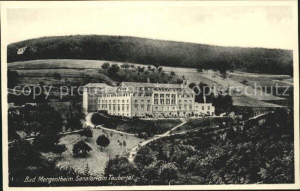 Bad Mergentheim Sanatorium Tauberhal