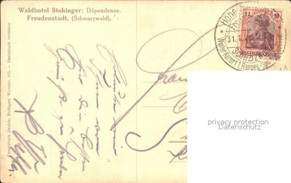 Freudenstadt Waldhotel Stokinger – Bild 2