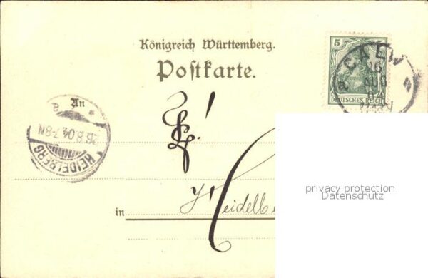 Hirsau Kuenstlerkarte K. Mutter – Bild 2