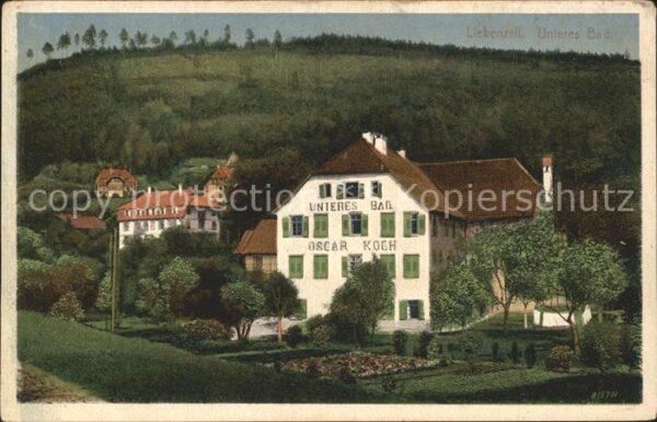 Bad Liebenzell Gasthof Unteres Bad Oscar Koch