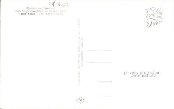 Sasbachwalden Hotel Adler – Bild 2