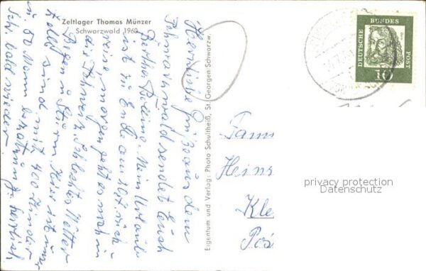 St Georgen Schwarzwald Zeltlager Thomas Muenzer – Bild 2