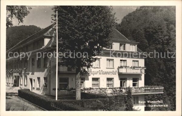 Lierbach Haus Wasserfall