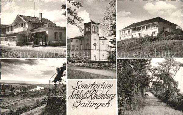 Gailingen Sanatorium Schloss Rheinburg