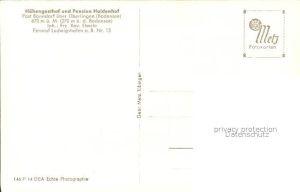 ueberlingen Bodensee Hoehengasthof Haldenhof – Bild 2
