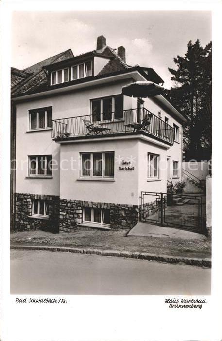 Bad Schwalbach Haus Karlsbad Brunnenberg
