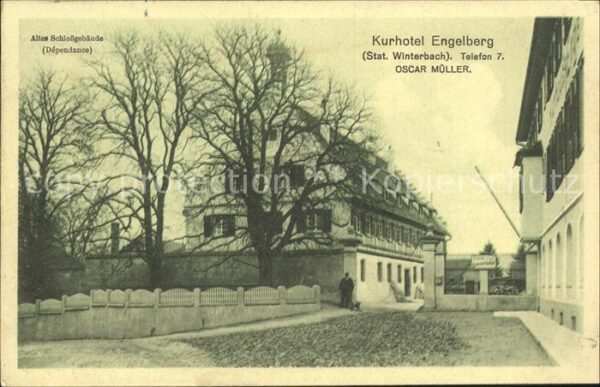 Winterbach Wuerttemberg Kurhotel Engelberg Altes Schlossgebaeude