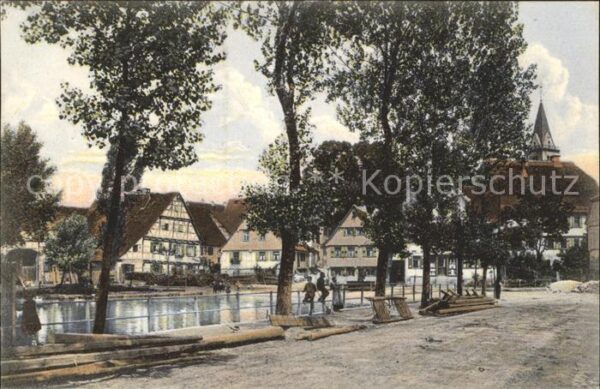 Welzheim Partie am See