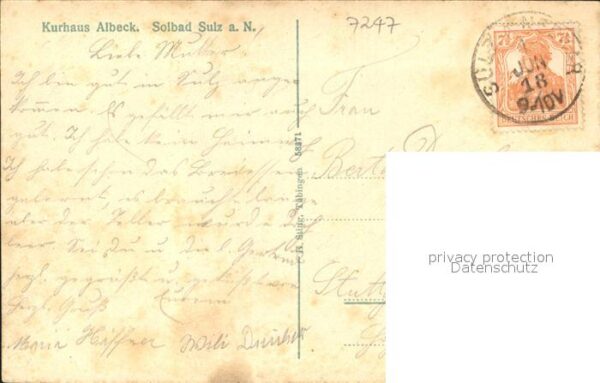 Sulz Neckar Kurhaus Albeck – Bild 2