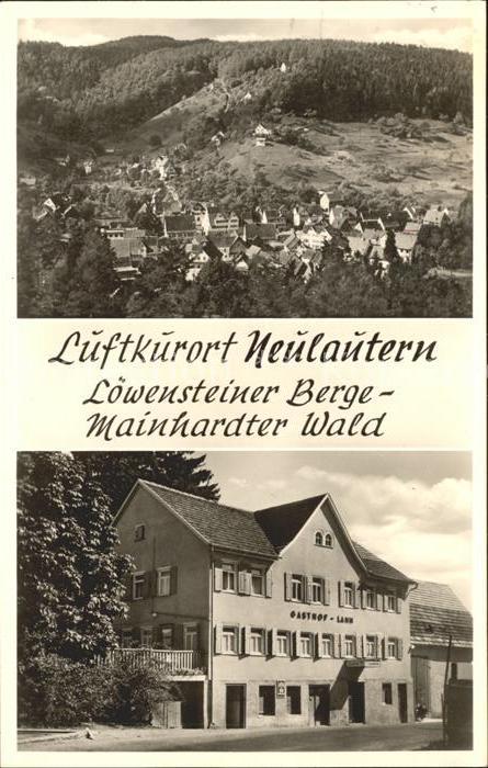 Neulautern Wilh. Wagner Gasthof