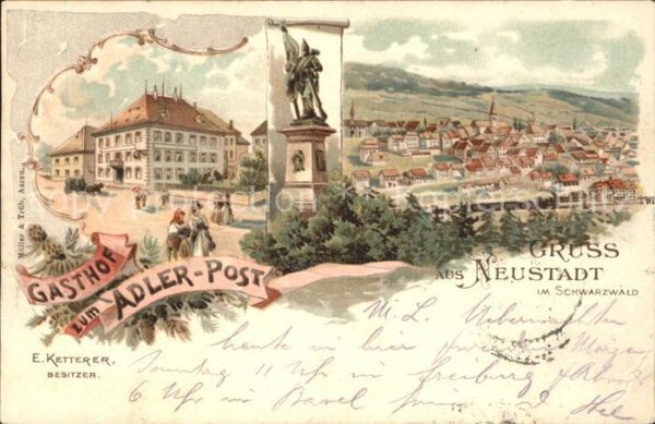 Neustadt Schwarzwald Adler Post