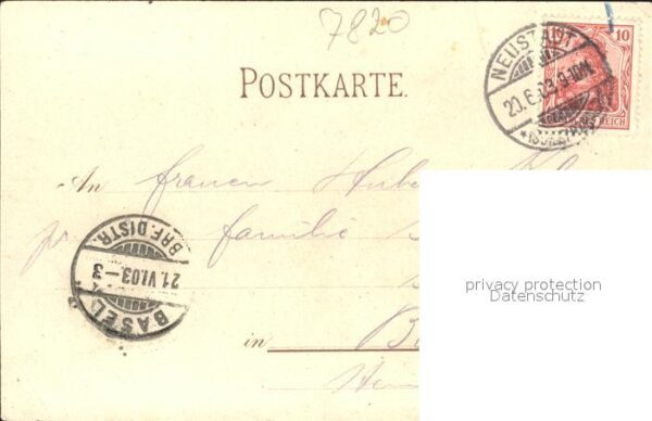 Neustadt Schwarzwald Adler Post – Bild 2