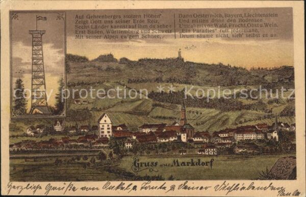 Markdorf Baden Litho