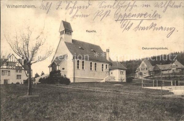 Wilhelmsheim Kapelle oekonomiegebaeude