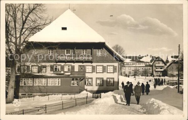 Saig Schwarzwald Hotel z. Ochsen