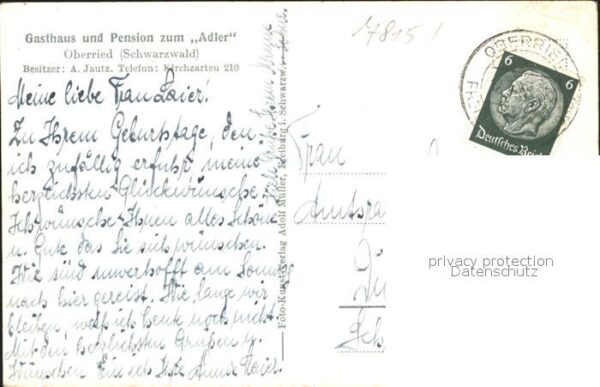 Oberried Breisgau Gasthaus zum Adler – Bild 2