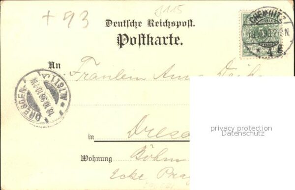 Chemnitz Gasthof Floeha Koengl. Amtshausptmannschaft – Bild 2