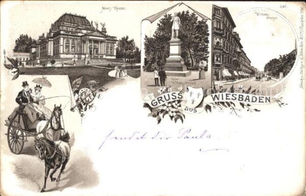Wiesbaden Neues Theater Wilhelm Strasse