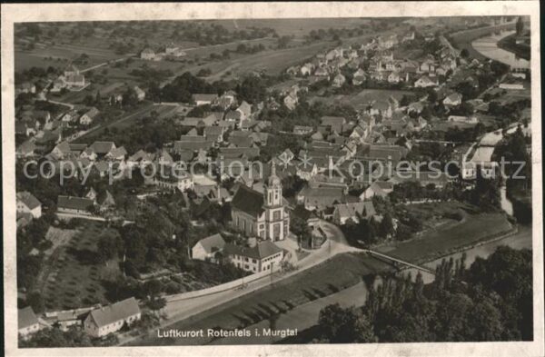 Rotenfels Fliegeraufnahme