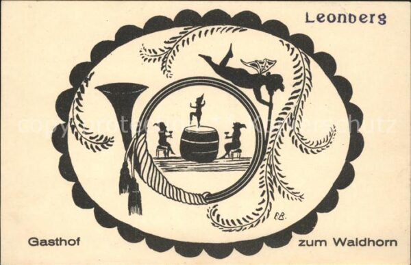 Leonberg Wuerttemberg Gasthof zum Waldhorn