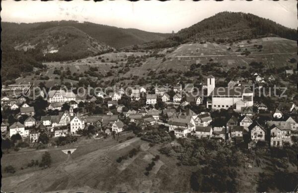 Gausbach Gasthaus Pension Waldhorn Fliegeraufnahme