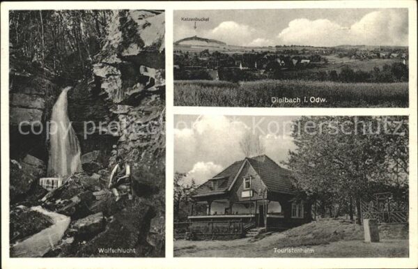Oberdielbach Wolfsschlucht Touristenheim Franz Geier