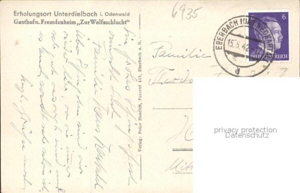 Unterdielbach Gasthaus Zur Wolfsschlucht – Bild 2