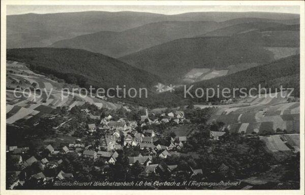 Waldkatzenbach Fliegeraufnahme