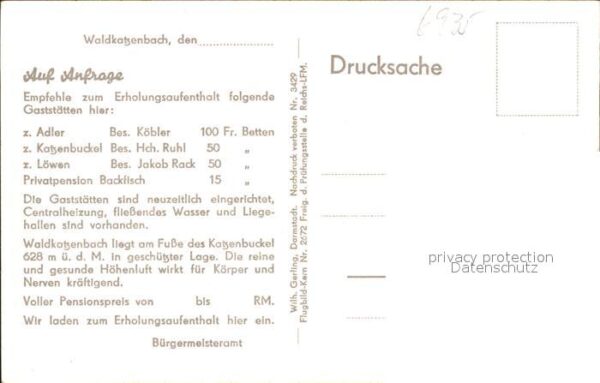 Waldkatzenbach Fliegeraufnahme – Bild 2