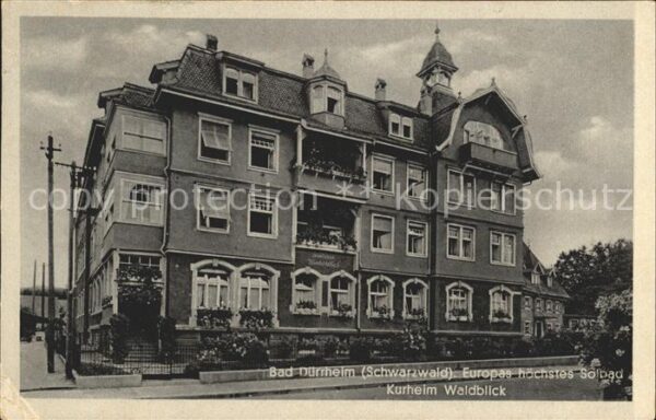 Bad Duerrheim Kurheim Waldblick
