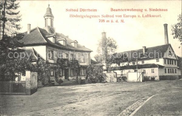 Bad Duerrheim Beamtenwohnung Siedlung
