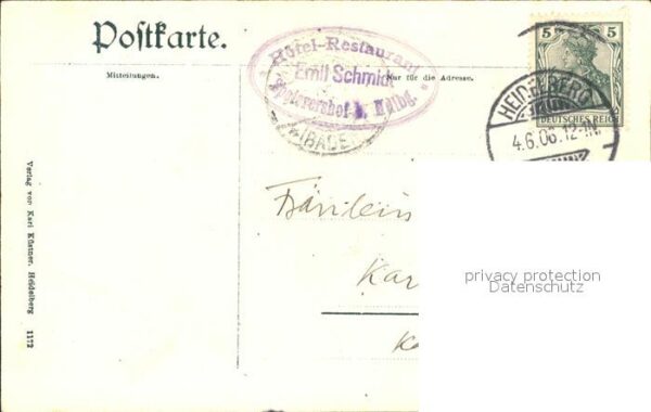 Heidelberg Neckar Speyerershof – Bild 2