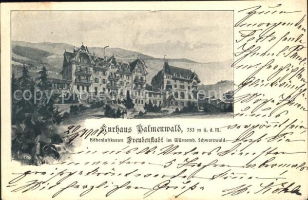 Freudenstadt Kurhaus Palmenwald