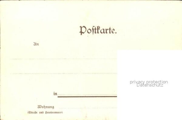 Dresden Hotel Bellevue und Theaterplatz Kuenstlerkarte – Bild 2