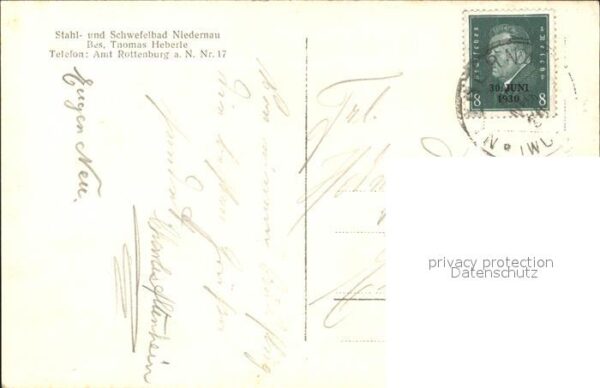 Bad Niedernau Stahl- und Schwefelbad – Bild 2